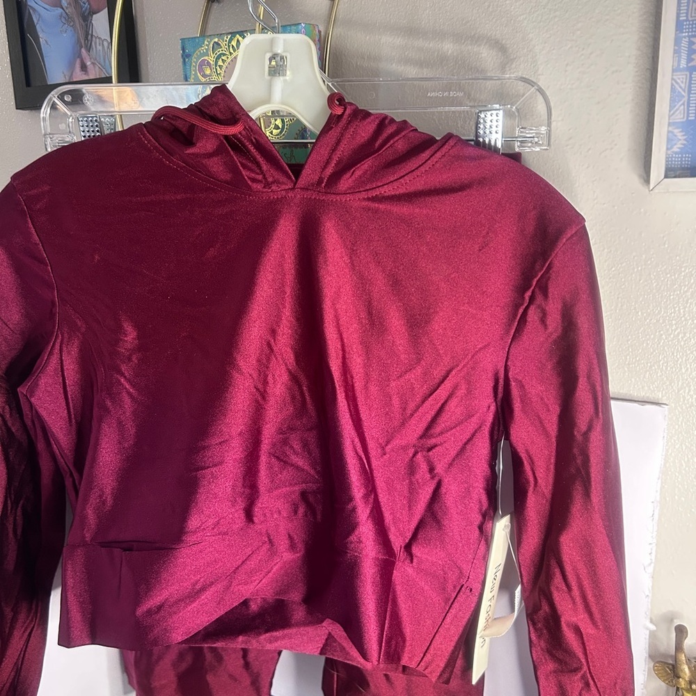 Women's Burgundy Bike Shorts​